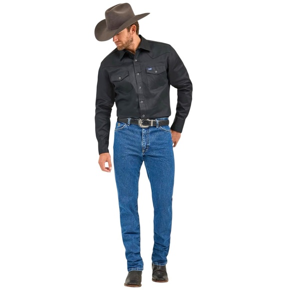 NWT Wrangler’s George Strait Cowboy Cut® Original Fit Blue Jeans, size 30x32 - Picture 1 of 12